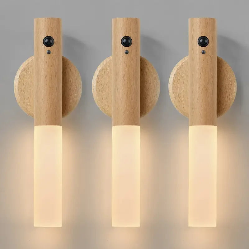 Luminária Noturna LED Inteligente com Sensor de Movimento