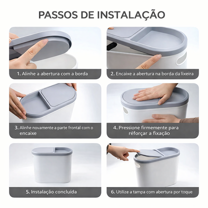 Lixeira Minimal Slim