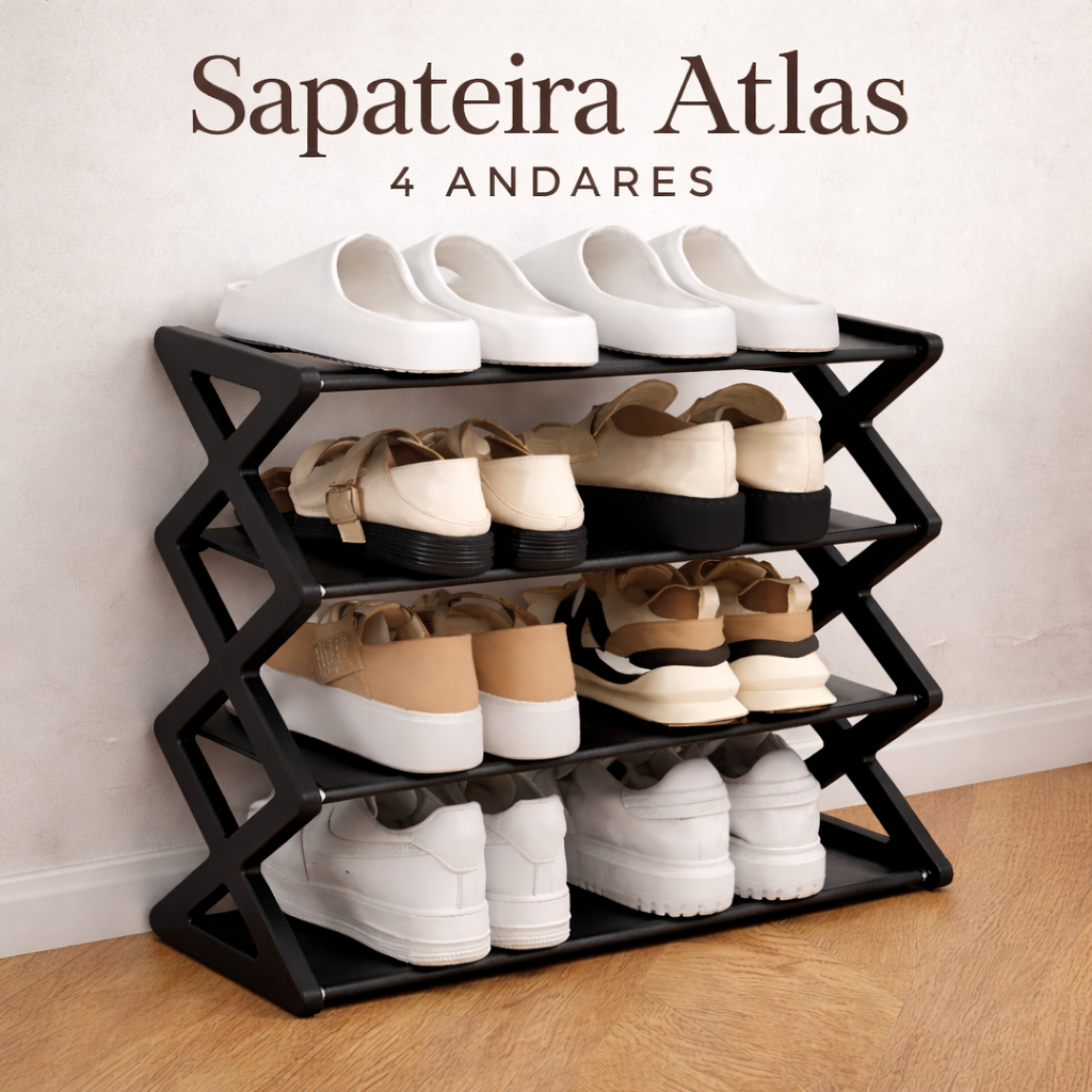 Sapateira Atlas 4 Andares