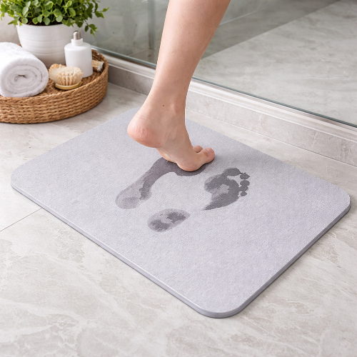 Tapete de Pedra para Banheiro – Secagem Instantânea