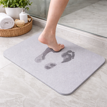 Tapete de Pedra para Banheiro – Secagem Instantânea
