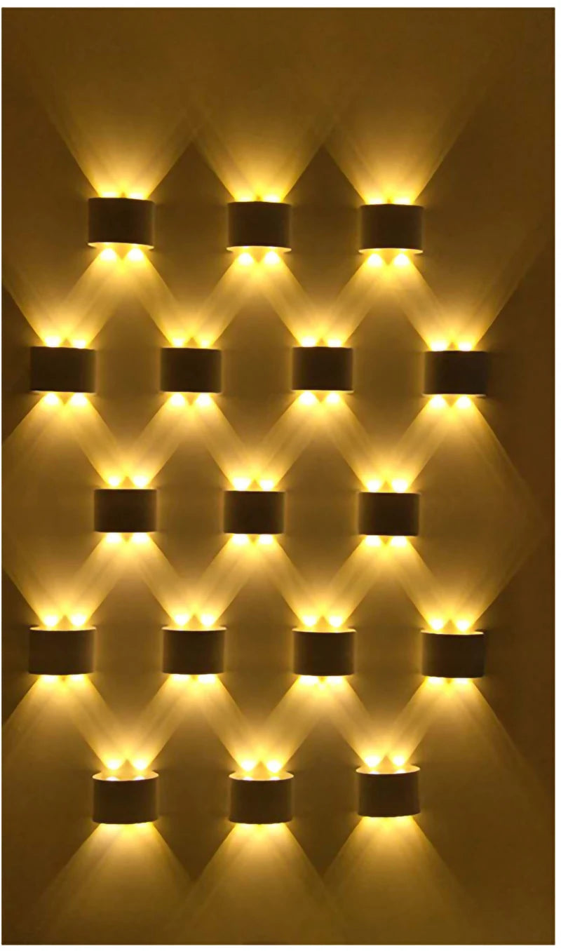 Arandela Externa Led em Alumínio à Prova d'água