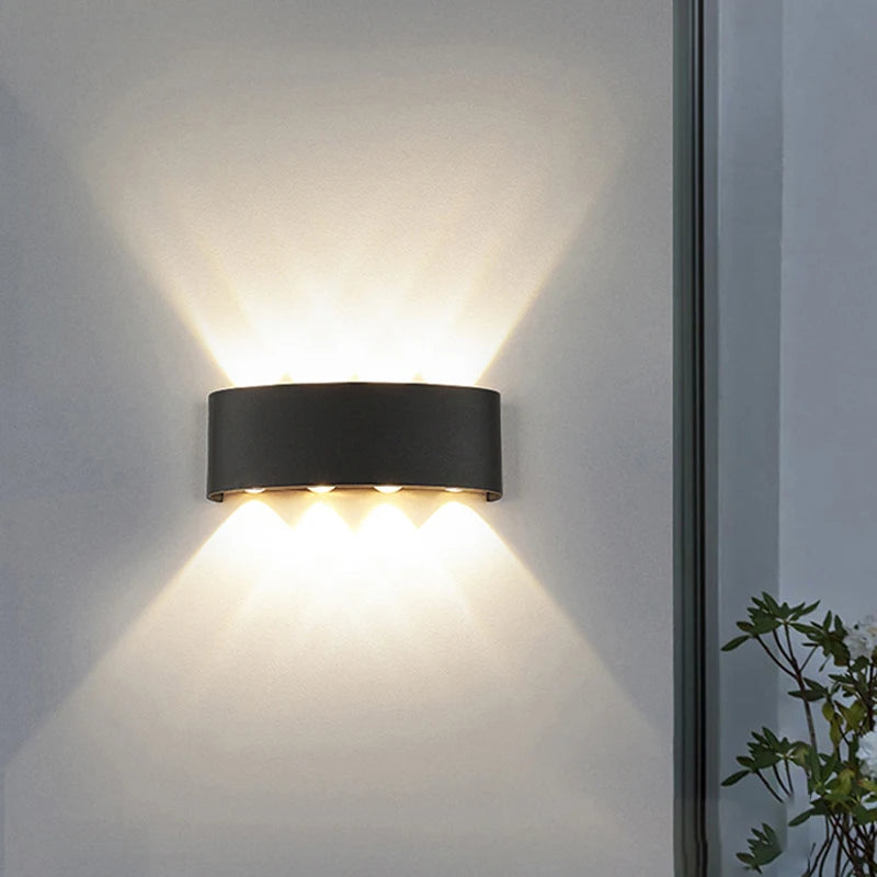 Arandela Externa Led em Alumínio à Prova d'água