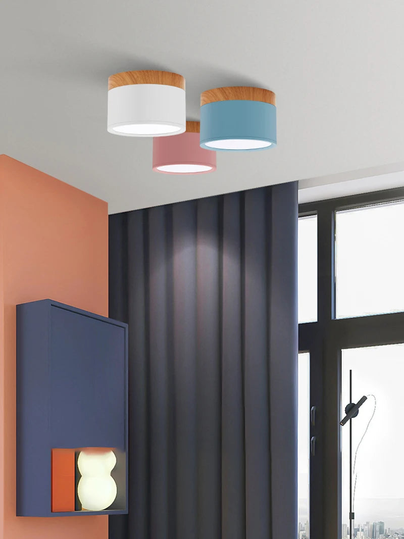 Luminária de Teto LED Sobrepor Nórdico