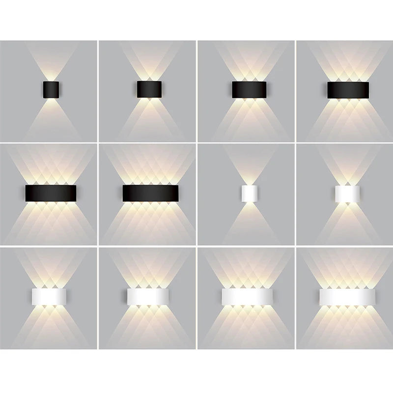 Arandela Externa Led em Alumínio à Prova d'água