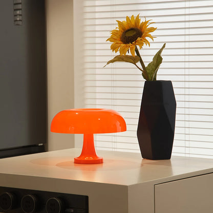 Abajur De Mesa Cogumelo Minimalista