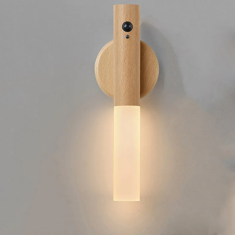 Luminária Noturna LED Inteligente com Sensor de Movimento