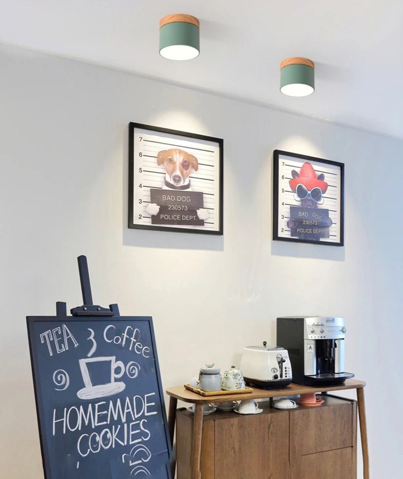 Luminária de Teto LED Sobrepor Nórdico