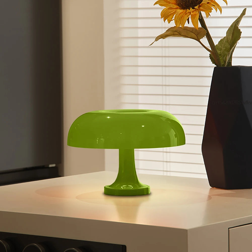 Abajur De Mesa Cogumelo Minimalista