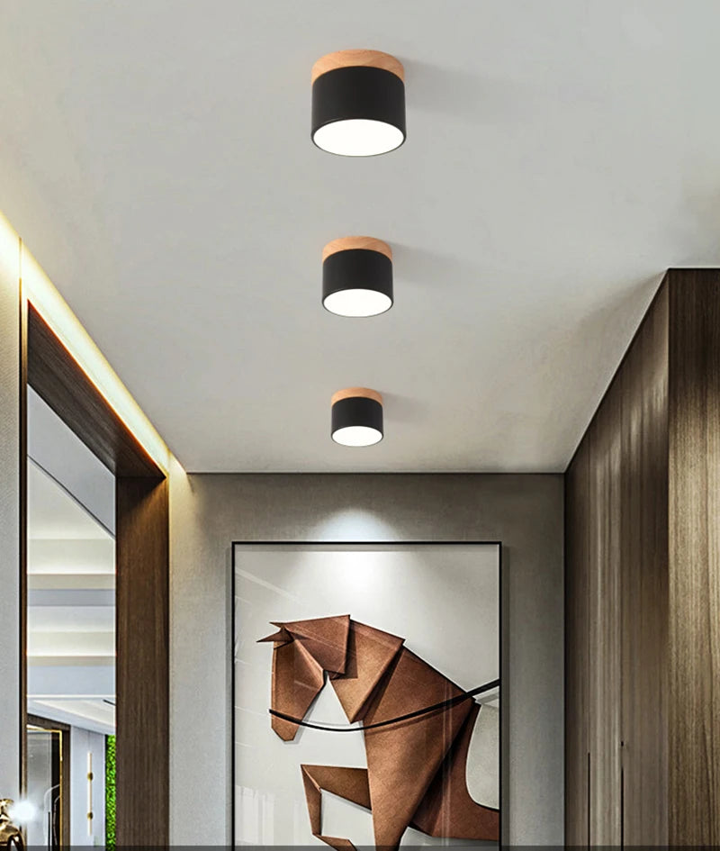 Luminária de Teto LED Sobrepor Nórdico