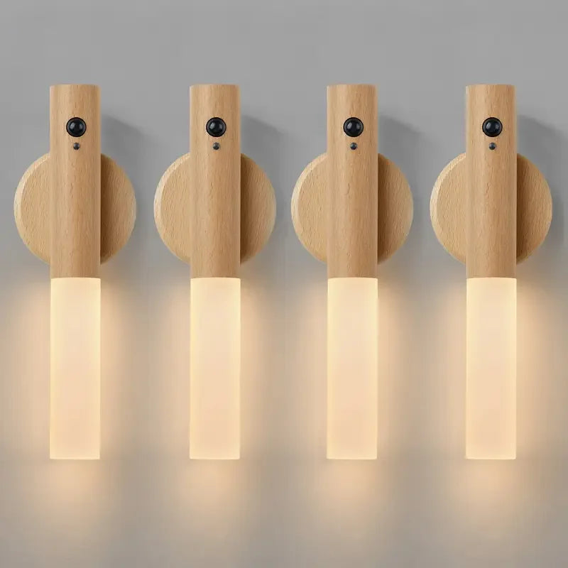 Luminária Noturna LED Inteligente com Sensor de Movimento