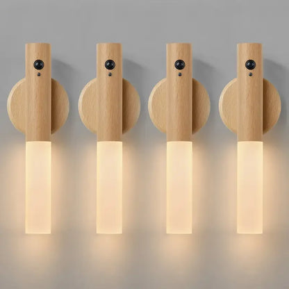 Luminária Noturna LED Inteligente com Sensor de Movimento