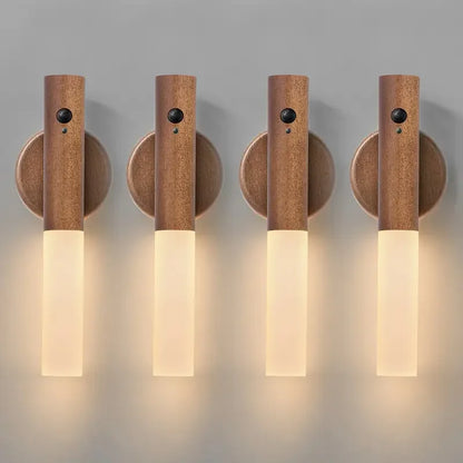 Luminária Noturna LED Inteligente com Sensor de Movimento