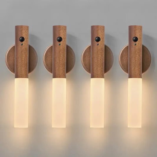 Luminária Noturna LED Inteligente com Sensor de Movimento