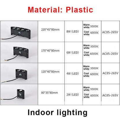 Arandela Externa Led em Alumínio à Prova d'água